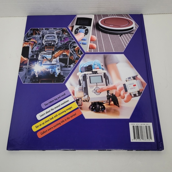 The Mighty World of Robots Excellent Non-fiction Hardcover Book - Picture 4 of 7